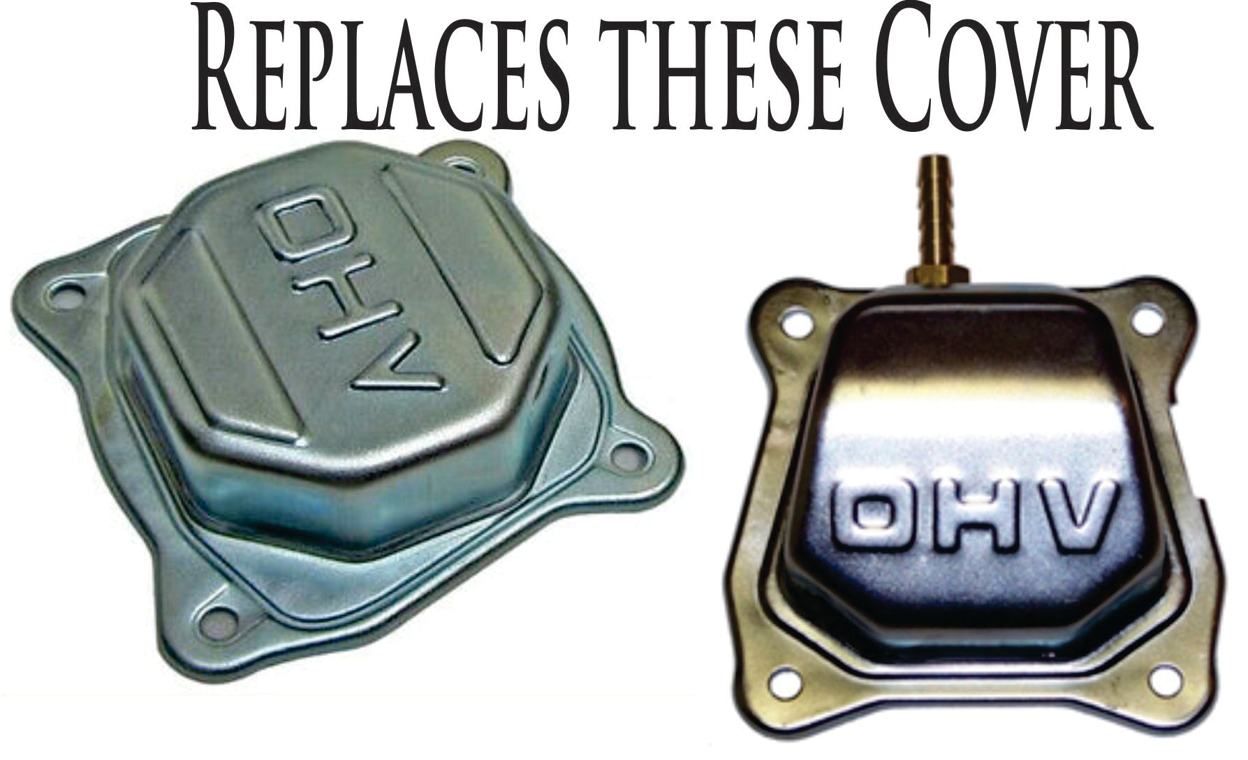 Mr. Valve Cover™ Brushed Aluminum Non-Hemi Cover